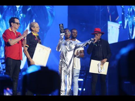 After an "out of this world" performance on Night Two of Reggae Sumfest, Nigel 'Nigy Boy' Hector received the '2024 Silver Montego Bay Sumfest City Award' from the St James Municipal Corporation for his outstanding achievement in entertainment. On stage fo