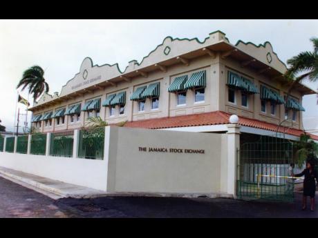 The headquarters of Jamaica Stock Exchange, Harbour Street, Kingston.