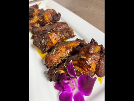 Chef Grubb is inviting you to try her oxtail wings.