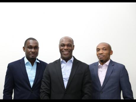 Sygnus co-founders, from left, Executive Vice President Dr Ike Johnson, CEO Berisford Grey, and Chief Investment Officer Jason Morris.