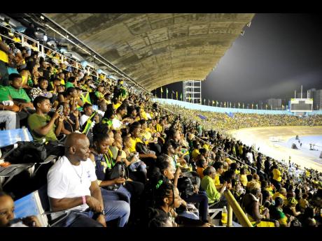 In this 2023 photo, people are seen enjoying the Grand Gala celebrations at the National Stadium. 