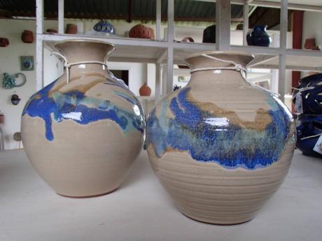 Hamilton’s Pottery is renowned for using local red clay, processed entirely in-house, from mining to the finished product.