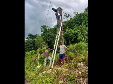 Over the past few days, the New York-based Pencils4Kids charity installed 12 solar systems at strategic locations in Quickstep, St Elizabeth.