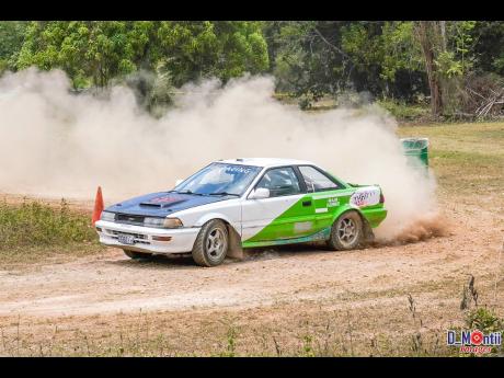 Maurice Whittingham driving his trusty Toyota Levin, ‘The Tank’ took honours in the JA2 Class.