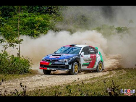 Despite some fast times all day, Demar Lee, in his Subaru STI, had to play second fiddle to another Subaru in the JN8 Class.