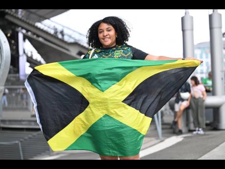 Lauren Burgess, an American with Jamaican heritage, travelled to France from the United States and is experiencing her first summer Olympic Games.