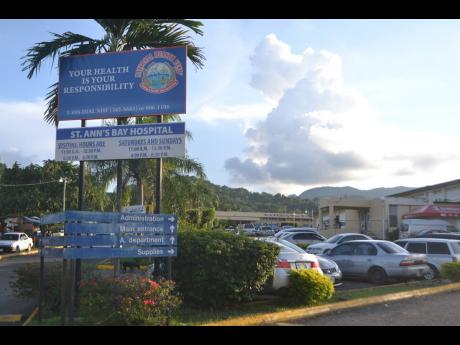 FILE
The St Ann’s Bay Regional Hospital.