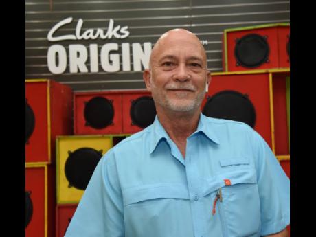 Beaming on opening day, Peter Martinez has been the sole distributor for Clarks in the Caribbean for the last five years. 