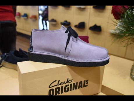 The Clarks Desert Trek on display at Signature Style.