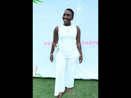 Keisha Bailey, founder of Profit Jumpstarter and conceptualiser of the Build Wealth Conference, is the epitome of sophistication in all white.