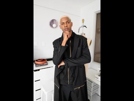 Fashion designer Lucien Harrison has always had a passion for fashion.