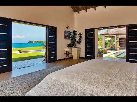 Large bedrooms, unafraid to open up to the spectacular outdoors.