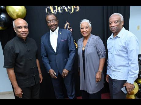 From left: Christopher Samuda, chairman of the National Chorale of Jamaica (NCOJ); N. Nick Perry, United States Ambassador to Jamaica and NCOJ directors Paulette Mitchell and Milton Samuda.