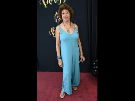 Diane Edwards, director of the Mona School of Business and Management Professional Services Unit, showed her sophisticated style in a sleeveless maxi dress.