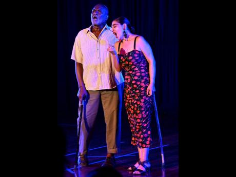 Sir Willard White and his wife, Lady Sylvia Kervorkian-White, perform ‘Porgy and Bess’. 