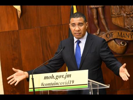 Prime Minister Andrew Holness.