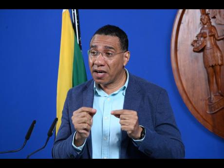 Prime Minister Andrew Holness