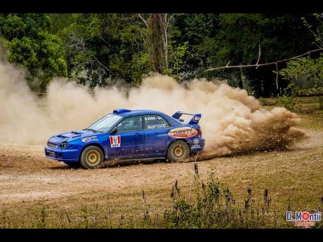 Brandon King was consistent all day in his Subaru WRX in JA8 Class.