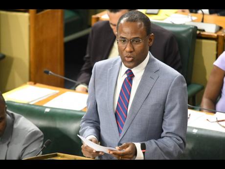 
Dr Nigel Clarke, minister of finance and the public service.