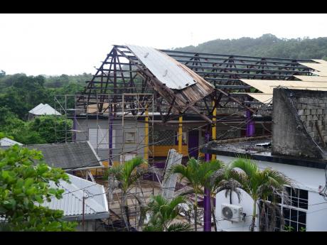 The roofless quadrangle.