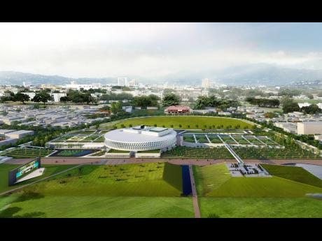 
Design Collaborative’s winning design for the new Parliament building to be sited at the National Heroes Park in Kingston.