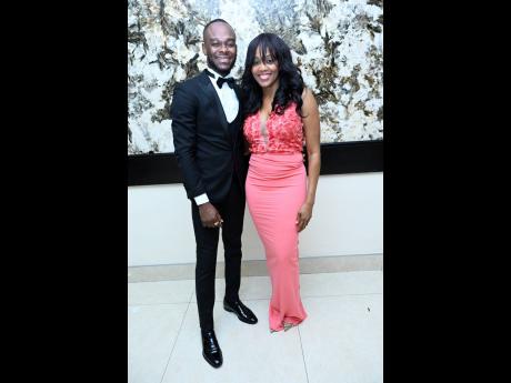 Shamar Clarke (left), executive branch manager, Caribbean Assurance Brokers, and Wendy Wallace, executive financial advisor at Sagicor.