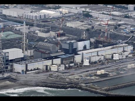 This photo shows the Fukushima Daiichi nuclear power plant in Okuma, Fukushima prefecture, northern Japan.