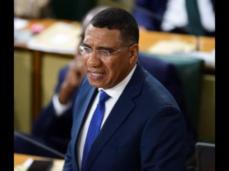 Prime Minister Andrew Holness responding to an Integrity Commission investigative report into his statutory declarations that was tabled in Parliament on Tuesday.