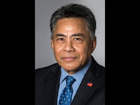 Chair of AOSIS, Ambassador Fatumanava-o-Upolu III Pa’olelei Luteru. 