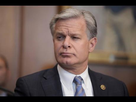 FBI Director Christopher Wray. 