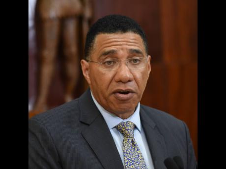 Prime Minister Andrew Holness.