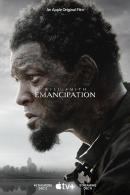 This image released by Apple TV+ shows promotional art for the film ‘Emancipation’.