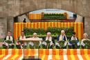 G20 leaders pay their tributes at the Rajghat, a Mahatma Gandhi memorial, in New Delhi in September. 