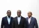 Sygnus co-founders, from left, Executive Vice President Dr Ike Johnson, CEO Berisford Grey, and Chief Investment Officer Jason Morris.